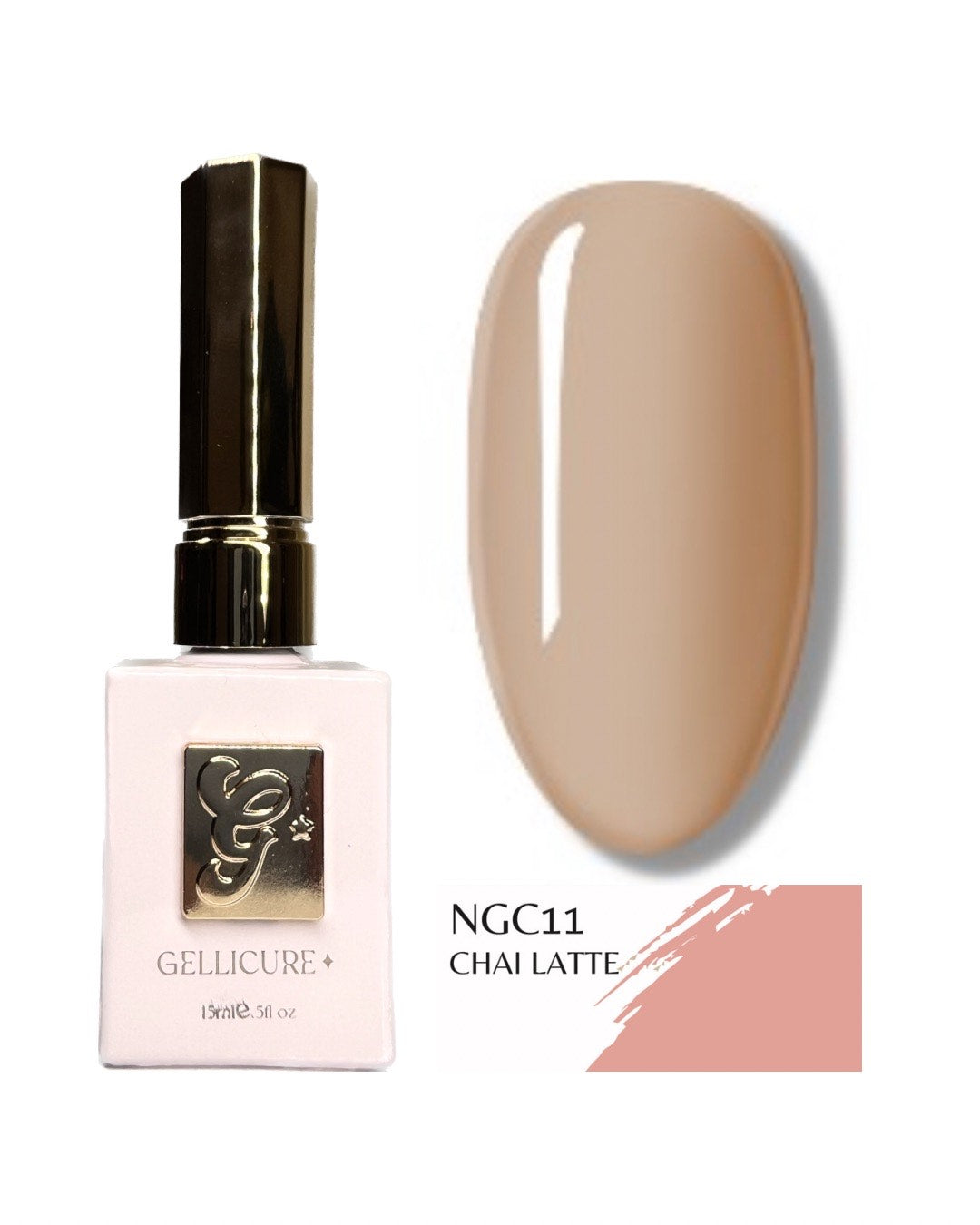 GELLICURE Sheer Nude Classic Gel Colors 0.5oz - 24 Shades Available