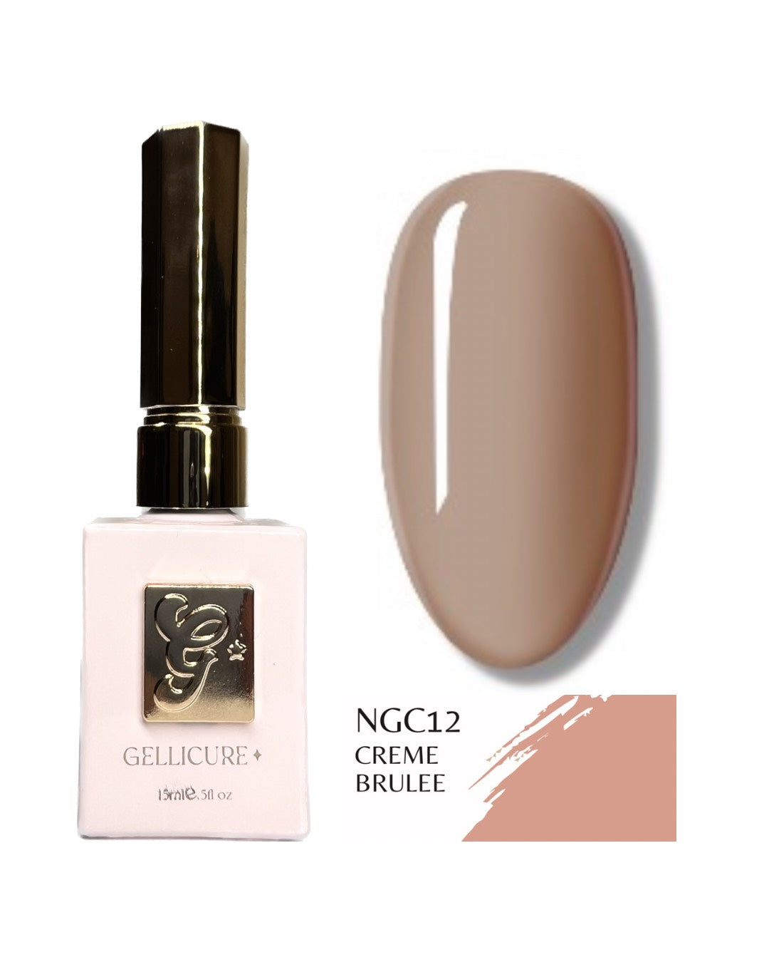 GELLICURE Sheer Nude Classic Gel Colors 0.5oz - 24 Shades Available