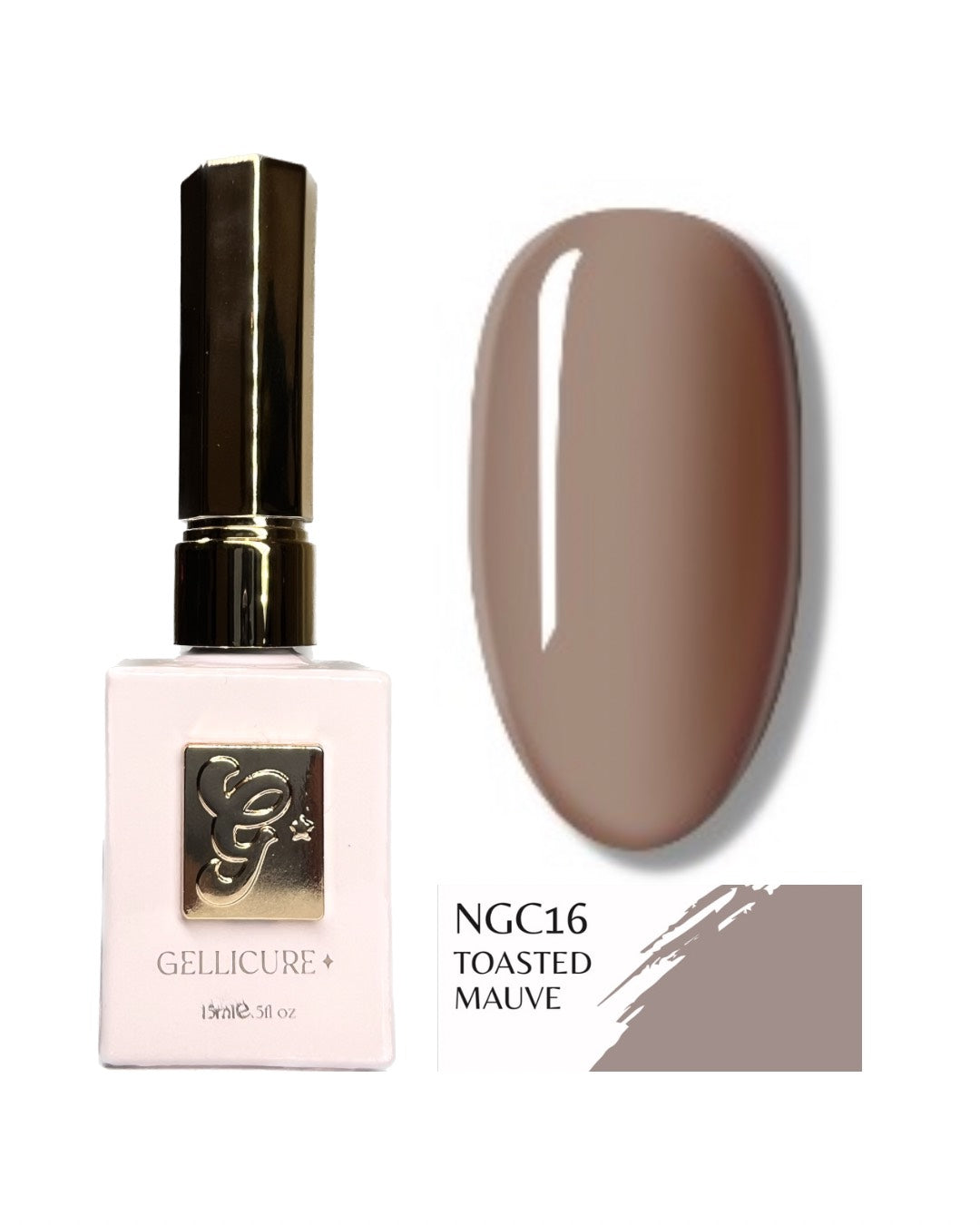 GELLICURE Sheer Nude Classic Gel Colors 0.5oz - 24 Shades Available