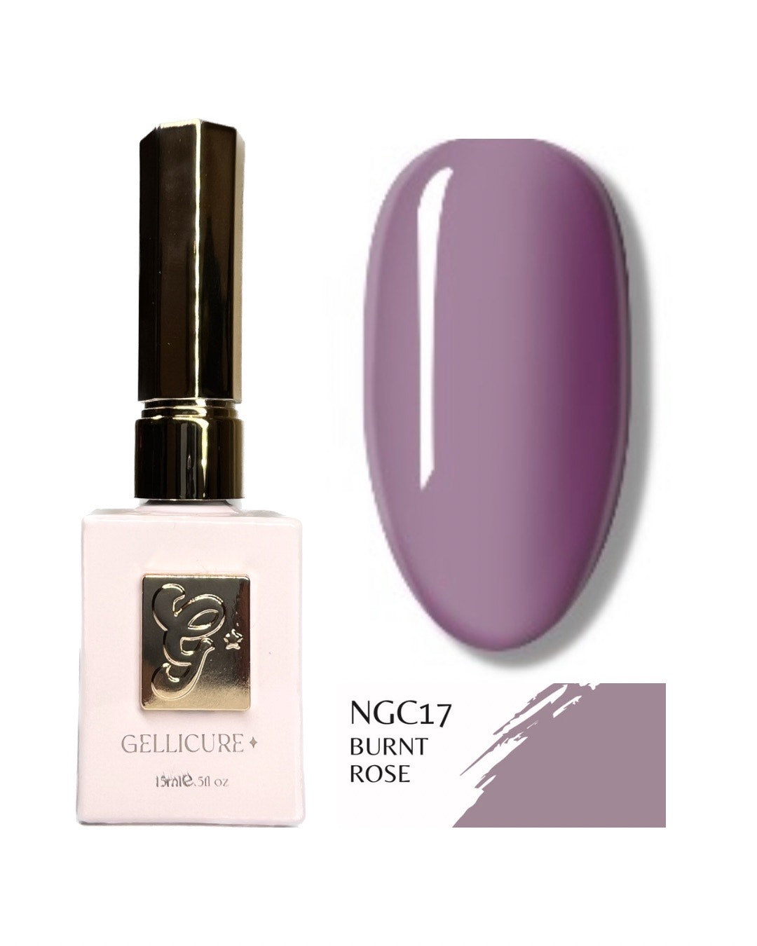 GELLICURE Sheer Nude Classic Gel Colors 0.5oz - 24 Shades Available