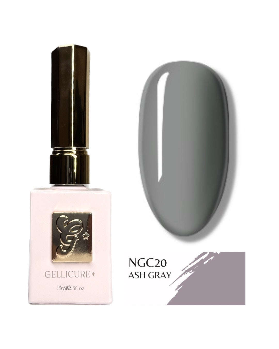 GELLICURE Sheer Nude Classic Gel Colors 0.5oz - 24 Shades Available