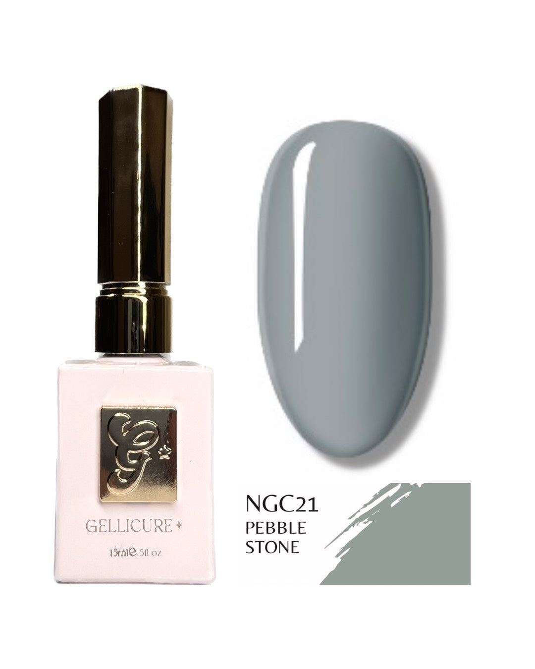 GELLICURE Sheer Nude Classic Gel Colors 0.5oz - 24 Shades Available
