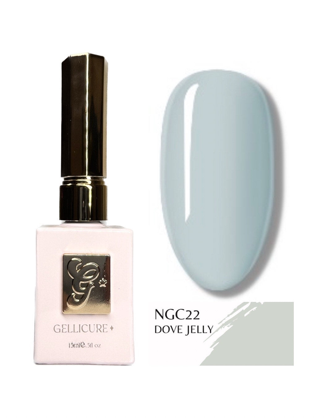 GELLICURE Sheer Nude Classic Gel Colors 0.5oz - 24 Shades Available