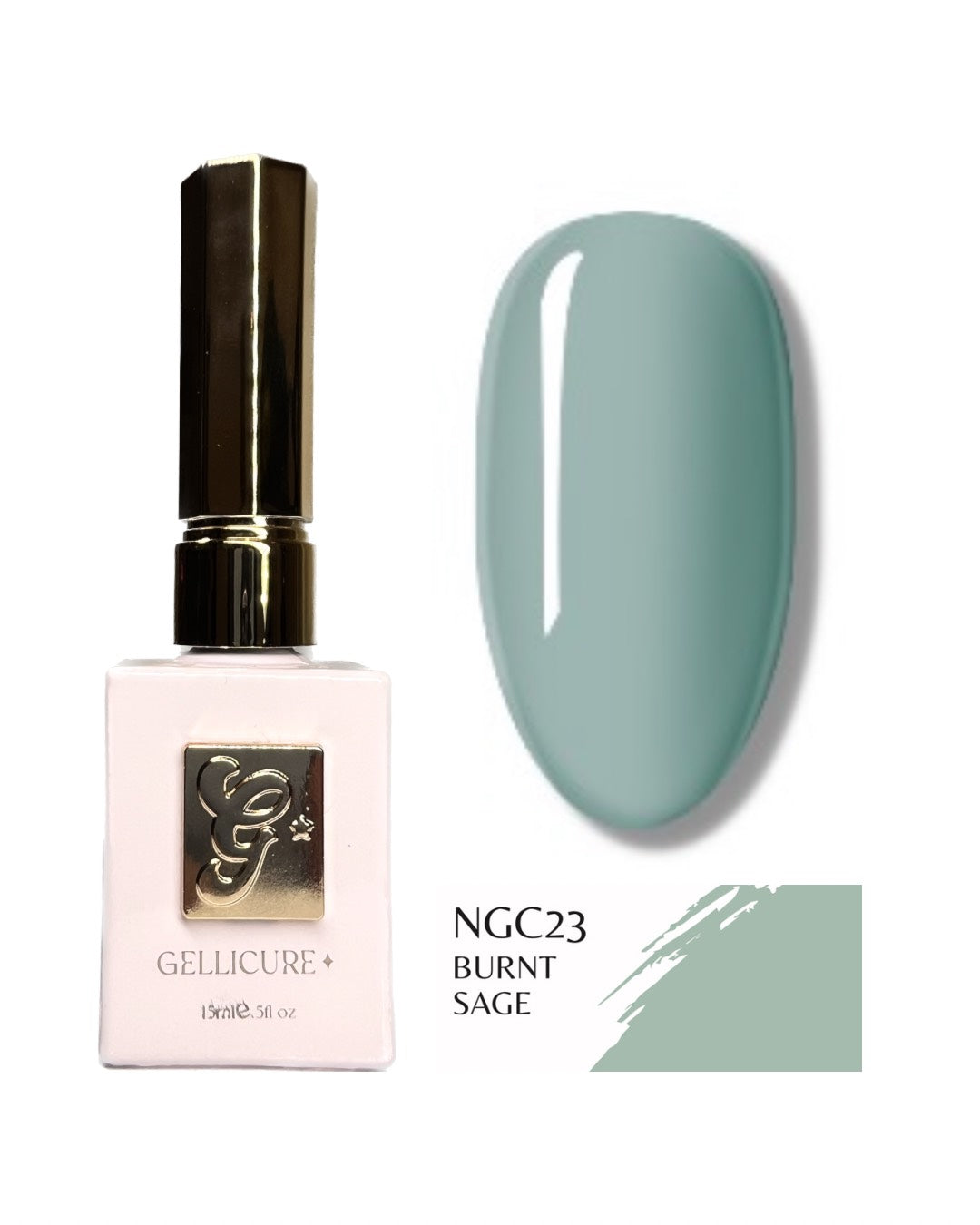 GELLICURE Sheer Nude Classic Gel Colors 0.5oz - 24 Shades Available