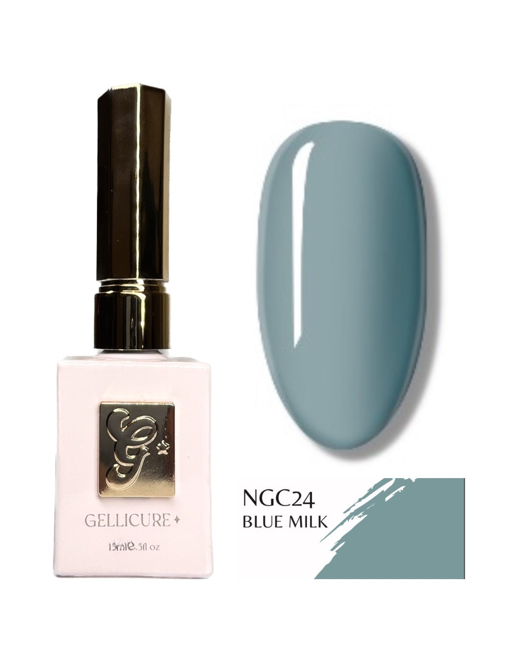 GELLICURE Sheer Nude Classic Gel Colors 0.5oz - 24 Shades Available