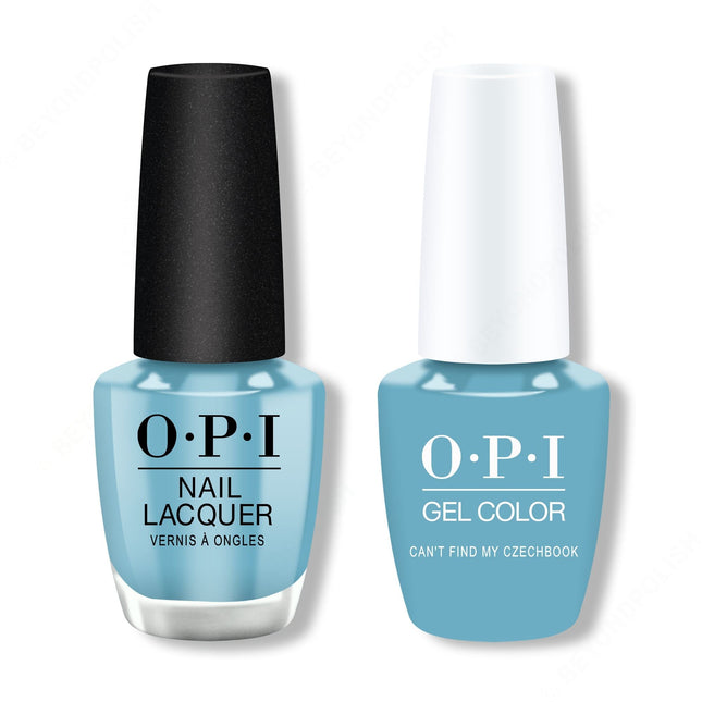 OPI - Gel & Lacquer Duo - Can't Find My Czechbook