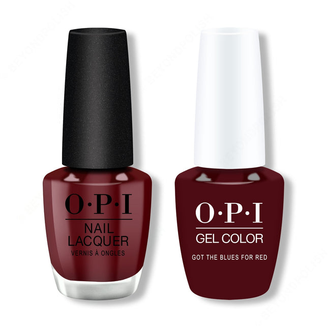 OPI - Gel & Lacquer Duo - Got The Blues For Red