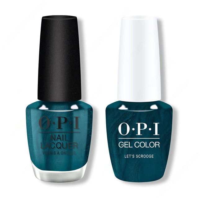 OPI - Gel & Lacquer Duo - Let's Scrooge