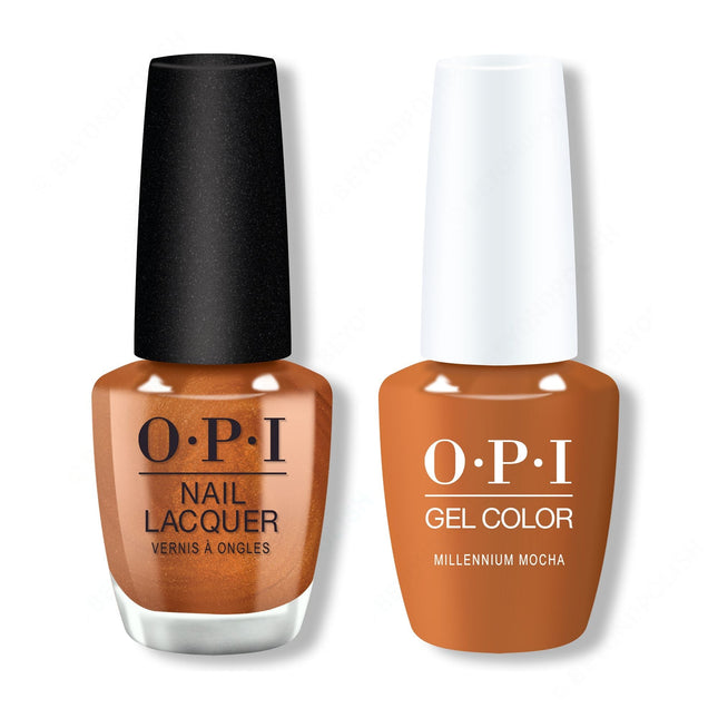 OPI - Gel & Lacquer Duo - Millennium Mocha