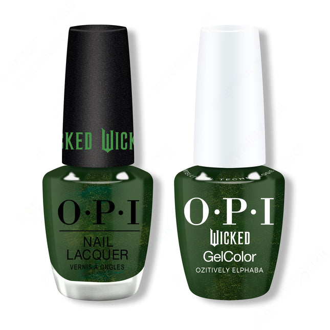 OPI - Gel & Lacquer Duo - Ozitively Elphaba