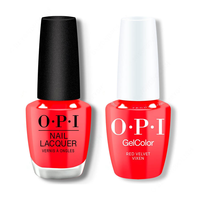 OPI - Gel & Lacquer Intelli-Gel Duo - Red Velvet Vixen