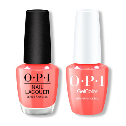 OPI Spring 2026 The New OPIcons Collection - Gel & Lacquer Duo - S068 - Shrimp Cocktail