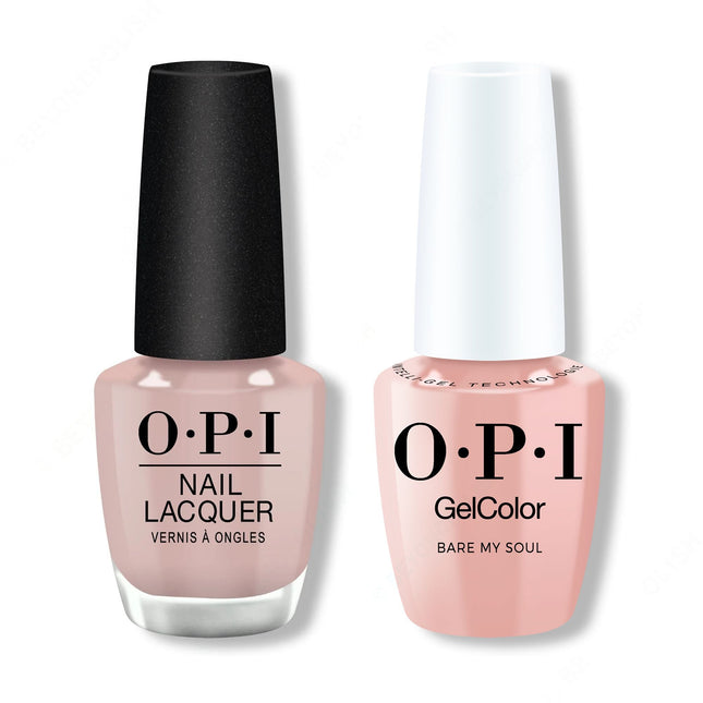 OPI - Intelli-Gel & Lacquer Duo - Bare My Soul