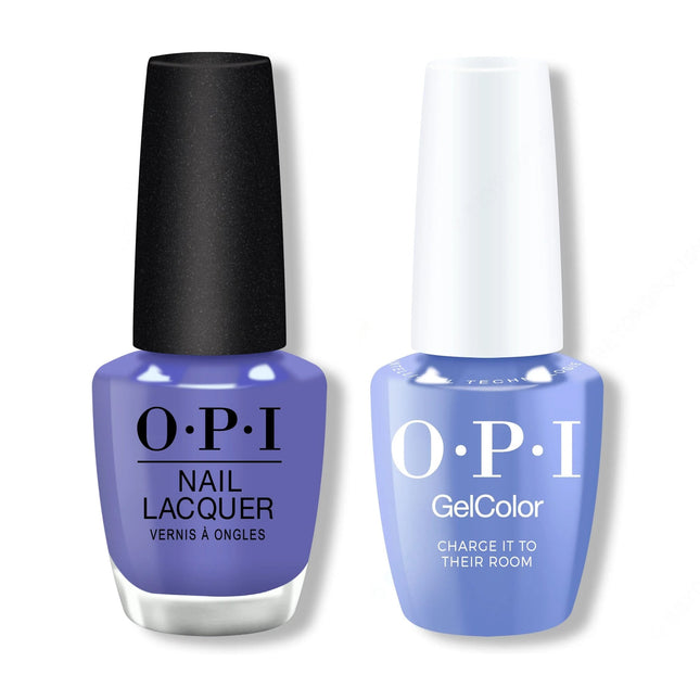 OPI - Intelli-Gel & Lacquer Duo - Charge It To Their Room Vegan, HEMA-free and TPO-free