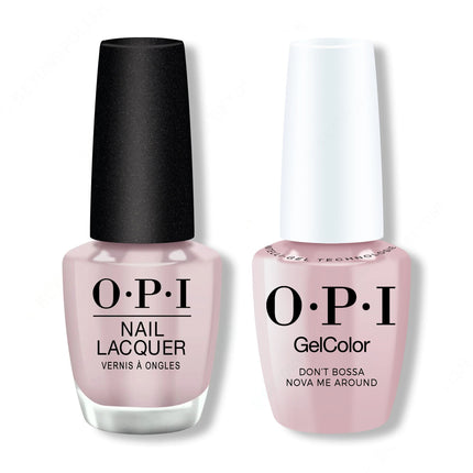OPI - Intelli-Gel & Lacquer Duo - Don't Bossa Nova Me Around Vegan, HEMA-free and TPO-free