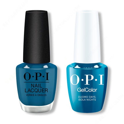 OPI - Intelli-Gel & Lacquer Duo - Duomo Days, Isola Nights Vegan, HEMA-free and TPO-free