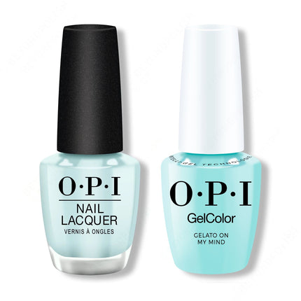 OPI - Intelli-Gel & Lacquer Duo - Gelato On My Mind Vegan, HEMA-free and TPO-free