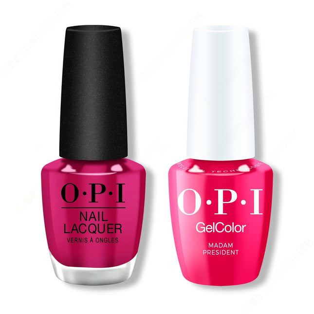 OPI - Intelli-Gel & Lacquer Duo - Madam President