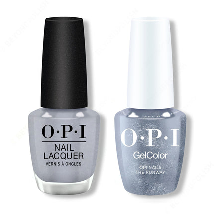 OPI - Intelli-Gel & Lacquer Duo - OPI Nails the Runway Vegan, HEMA-free and TPO-free