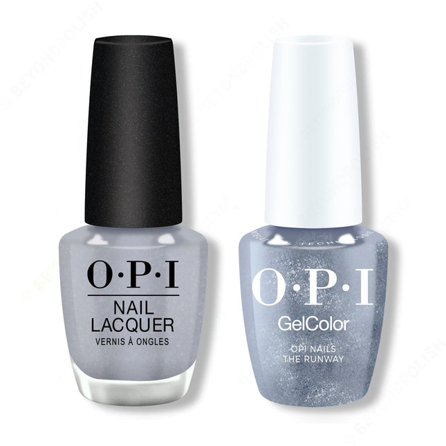 OPI - Intelli-Gel & Lacquer Duo - OPI Nails the Runway Vegan, HEMA-free and TPO-free