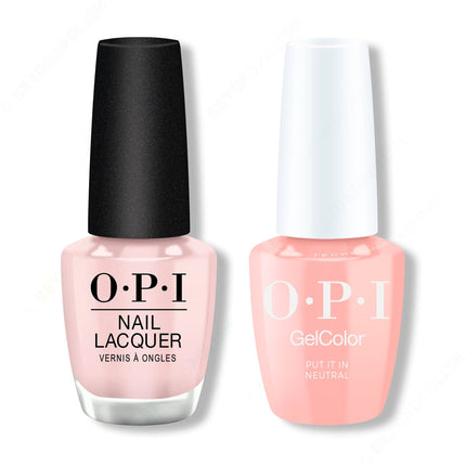 OPI - Intelli-Gel & Lacquer Duo - Put It In Neutral