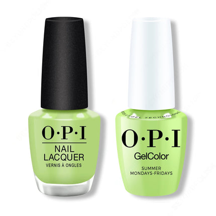 OPI - Intelli-Gel & Lacquer Duo - Summer Monday-Fridays Vegan, HEMA-free and TPO-free