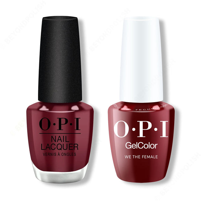 OPI - Intelli-Gel & Lacquer Duo - We The Female Vegan, HEMA-free and TPO-free