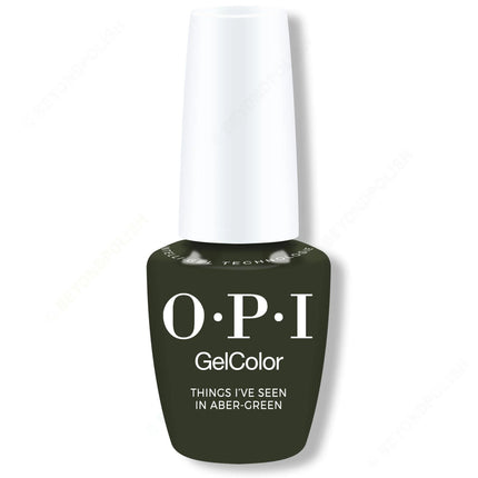 OPI Intelli-Gel 0.5oz - Things I've Seen in Aber-green #GCU15