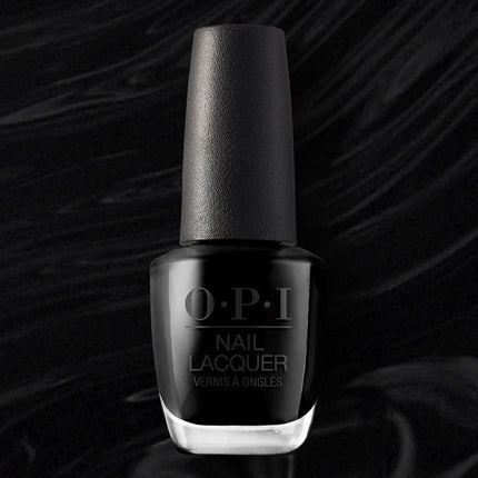 OPI Nail Lacquer 0.5oz - Black Onyx #NLT02