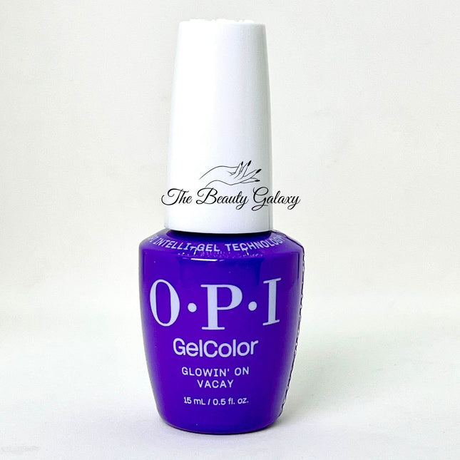 OPI S073 Glowin' on Vacay Gel Color - Trip To The Brite Side Intelli-Gel Summer Collection 2026