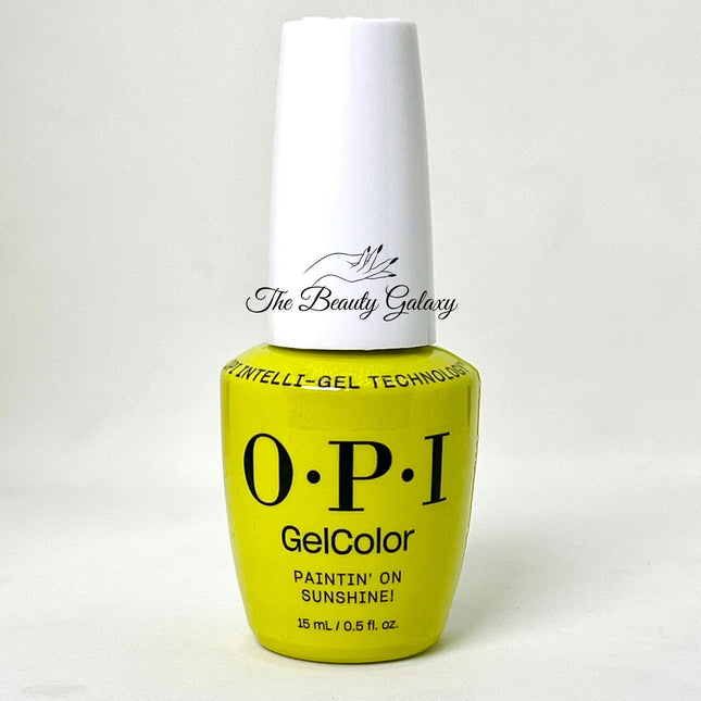 OPI S079 Paintin' on Sunshine Gel Color - Trip To The Brite Side Intelli-Gel Summer Collection 2026