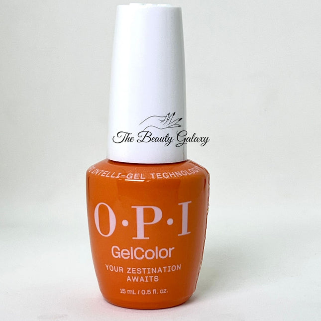 OPI S084 Your Zestination Awaits Gel Color - Trip To The Brite Side Intelli-Gel Summer Collection 2026