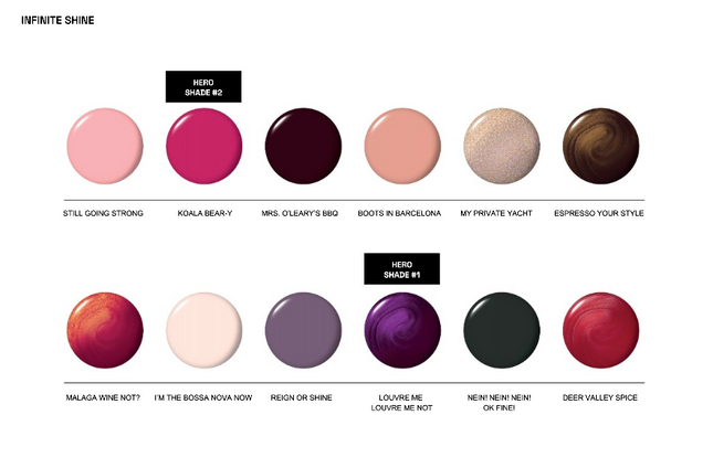 OPI Infinite Shine OPI's Most Requested Fall 2026 Collection 12pcs
