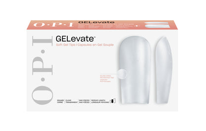 OPI GELevate Soft Gel Tip Box _ Square #FCT003