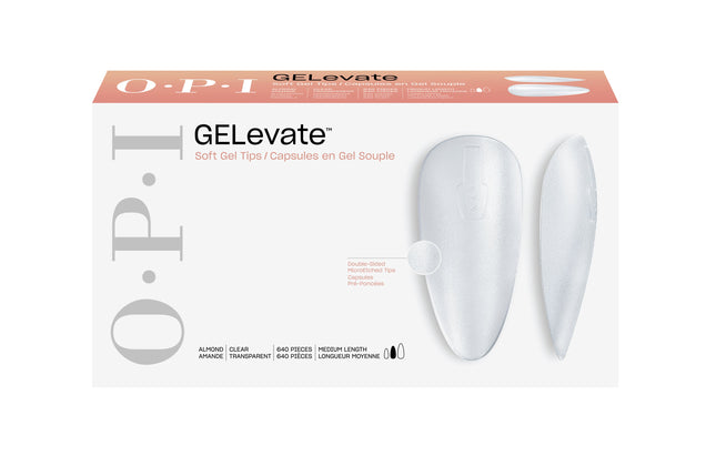 OPI GELevate Soft Gel Tip Box _ Almond #FCT004