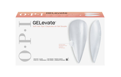 OPI GELevate Soft Gel Tip Box _ Stiletto #FCT005