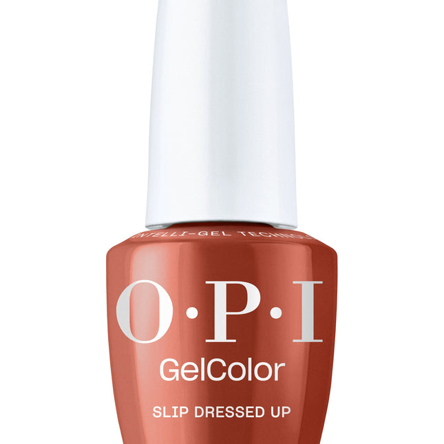 OPI GelColor Intelli-Gel 0.5oz _ Slip Dressed Up #GCF025