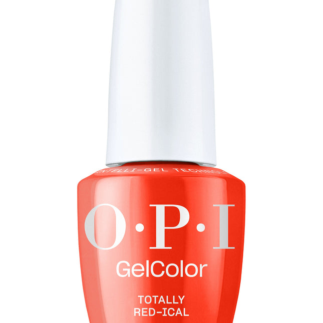 OPI GelColor Intelli-Gel 0.5oz _ Totally Red Ical #GCF034