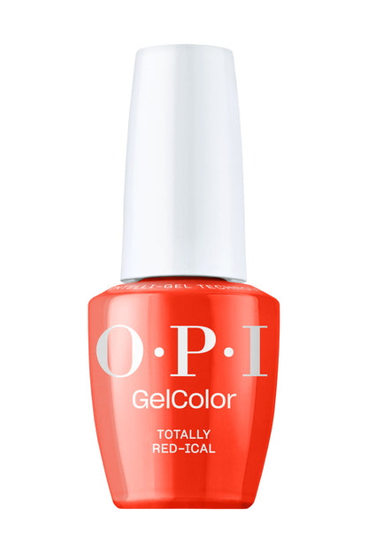 OPI GelColor Intelli-Gel 0.5oz _ Totally Red Ical #GCF034