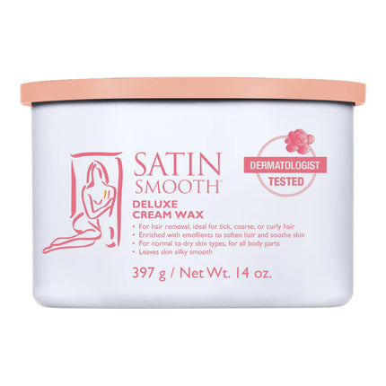 Satin Smooth Deluxe Cream Soft Wax 14oz