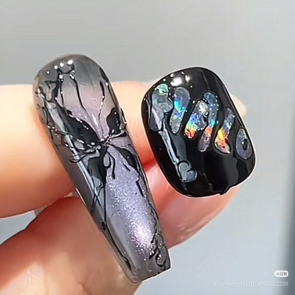 ALLÔ Shrink Gel Art Design - Black/White/Shrink Base (Trial Set)