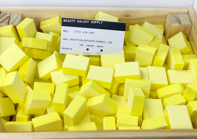 SOFINAIL 80/80 Grit White Sanding Mini Buffer - Made in Korea