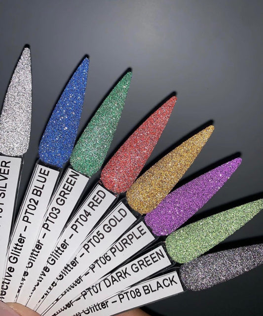 SOFI-ART High Shine Reflective Chrome Glitter 1oz - Available in 8 colors