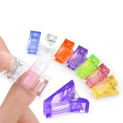 120Pcs Nail Tip Forms Extension 2-in-1 (Almond & Square)