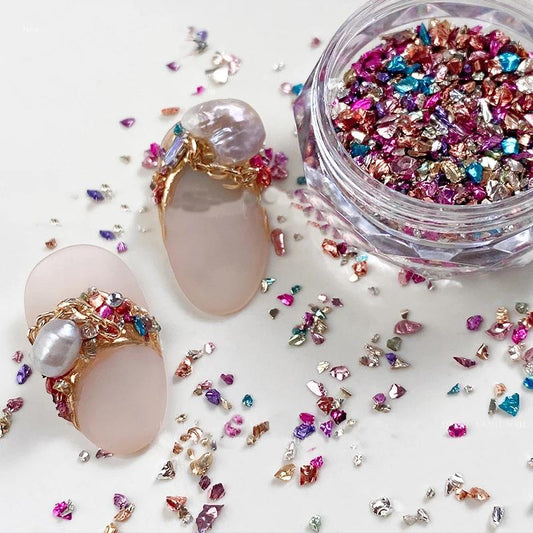 Japanese Nail Baroque Rhinestones Charms - Available in 6 styles