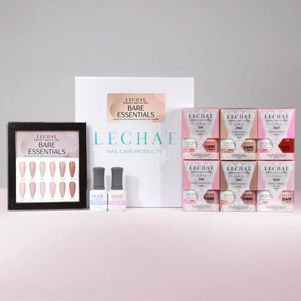 Perfect Match Plus Bare Essentials Set (6 Bare Duos & FREE No Wipe Gloss + No Wipe Matte)