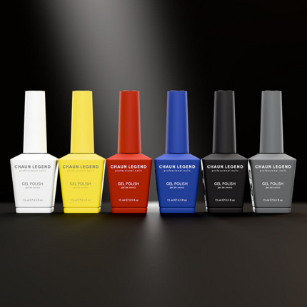 Chaun Legend - Professional Gel Collection 6pcs - The Nail Artiste