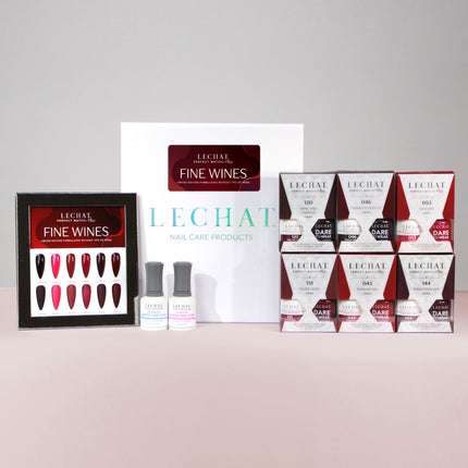 Perfect Match Plus Fine Wines Set (6 Wine Duos & FREE No Wipe Gloss + No Wipe Matte)