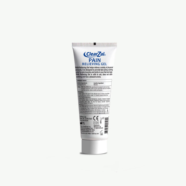 ClearZal® Pain Relieving Gel Hands-Free Tube 3.4oz