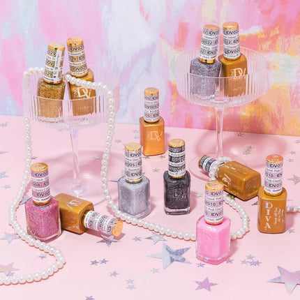 DND - DIVA Gel & Lacquer Duo Full Set 36 Colors (#37 - #72)